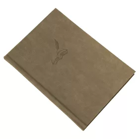   Vendégkönyv napló műbőr borítóval A/4 fehér lapokkal drapp Realsystem