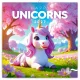 Falinaptár képes lemeznaptár 300x300mm, Happy Unicorns Realsystem 2027.