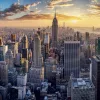 Falinaptár képes lemeznaptár 300x300mm, New York Realsystem 2027.