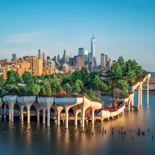 Falinaptár képes lemeznaptár 300x300mm, New York Realsystem 2027.