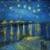 Falinaptár képes lemeznaptár 300x300mm, Vincent van Gogh Realsystem 2027.