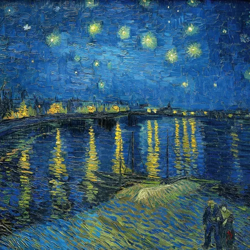 Falinaptár képes lemeznaptár 300x300mm, Vincent van Gogh Realsystem 2027.