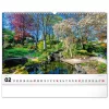 Falinaptár képes  480×330mm Gardens  Realsystem 2027.