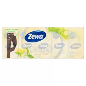   Papírzsebkendő 3 rétegű 10 x 10 db/csomag Zewa Deluxe Spirit of Tea