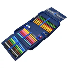   Tolltartó, töltött, kihajtható, szögletes, fiús, Herlitz, cápás