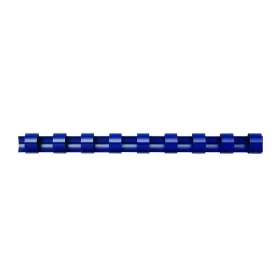   Spirál, műanyag, 12mm, 56-80lap, 100 db/doboz, Fellowes® kék