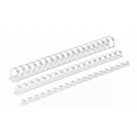   Spirál műanyag, 32mm, 241-280lap, 50 db/doboz, Fellowes® fehér