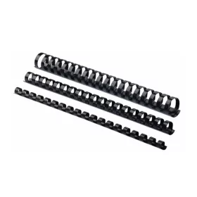   Spirál, műanyag, 51mm, 411-450lap, 50 db/doboz, Fellowes® fekete