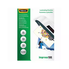   Lamináló fólia, A3, 100 mikron, fényes, 100 db/doboz, Fellowes®