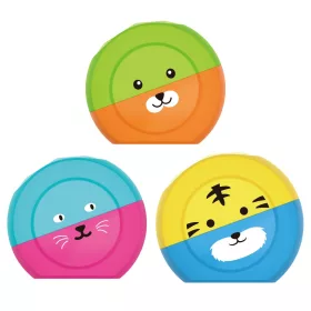   Hegyező, 2 lyukú, 1 db/bliszter, Keyroad Speedy Snail, vegyes színek