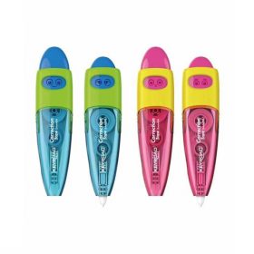   Hibajavító roller 5mm x 6m nyomógombos, Keyroad, vegyes színek