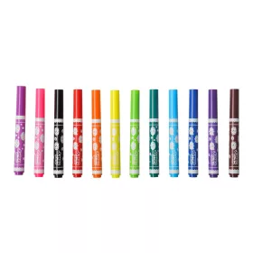   Rostirón, filctoll készlet, 5 mm, 12 db/bliszter, Keyroad Jumbo, vegyes színek