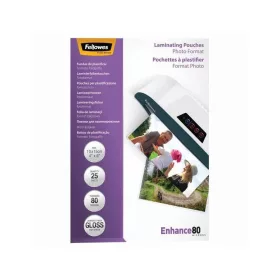   Lamináló fólia, 100x150mm, 80 mikron, fényes, 25 db/doboz, Fellowes®