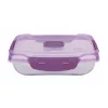 Ételtároló doboz 0,7 literes csatos és szelepes mikrós-fagyasztós_lányos színek