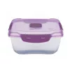 Ételtároló doboz 1,4 literes csatos és szelepes mikrós-fagyasztós_lányos színek