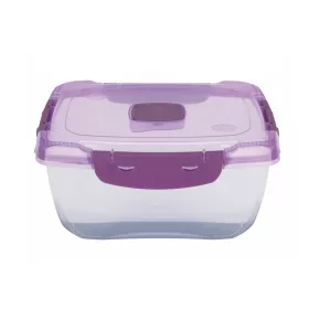   Ételtároló doboz 1,4 literes csatos és szelepes mikrós-fagyasztós_lányos színek