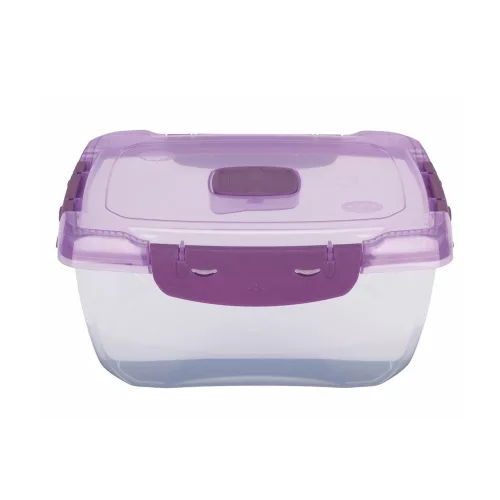Ételtároló doboz 1,4 literes csatos és szelepes mikrós-fagyasztós_lányos színek