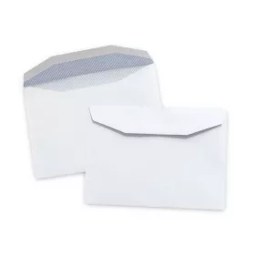   Boríték LC/5 enyvezett bélésnyomot 162x229mm Bluering® fehér