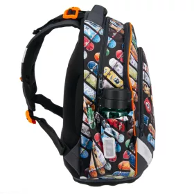   Iskolatáska ergonómiai, fiús Ars Una ROLLIN MANIA (5228) 22