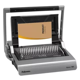   Spirálozógép, műanyag spirálkötéshez, manuális, 500lap, Fellowes® Galaxy