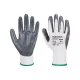 Védőkesztyű PU tenyérmártással nylon XXL-es méret Portwest szürke-fehér