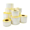 Etikett címke thermo, 100x100mm, tekercses, 600 címke/tekercs fehér