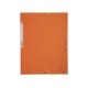 Gumis mappa karton  prespán A/4 Exacompta narancssárga