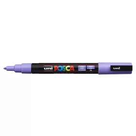 Dekormarker 0,9-1,3mm, Uni Posca PC-3M halványlila