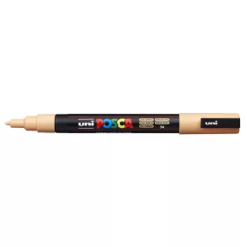Dekormarker 0,9-1,3mm, Uni Posca PC-3M világos narancs
