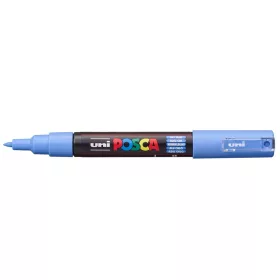 Dekormarker 0,7-1mm, Uni Posca PC-1M égszínkék