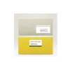 Etikett címke, 97x42,3mm, univerzális, 65 lap, 12 címke/lap Avery, fehér