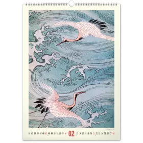   Falinaptár képes  330×460mm Vintage Posters-Japanese art Realsystem 2027.