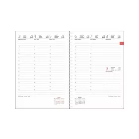   Határidőnapló InSpiral A5 heti, fehér lapokkal Lion Dayliner 2026.