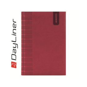   Tárgyalási napló Tucson B5 napló, fehér lapokkal piros Dayliner