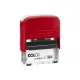 Bélyegző C30 Colop piros átlátszó ház/fekete párna