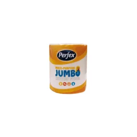   Papírtörlő konyhai 2 rétegű átmérő: 15 cm 150 lap/34,5 méter/tekercs 1 tekercs/csomag Boni Perfex Jumbo_HK09395 fehér