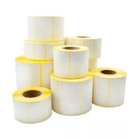   Etikett címke thermo, 152,4 x 101,6mm, tekercses, 400 címke/tekercs Bluering fehér