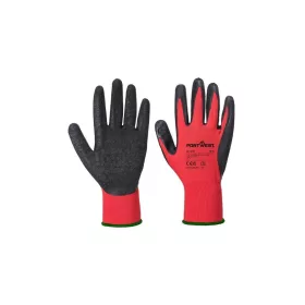 Kesztyű latex mártott Portwest XL-es méret piros