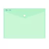 Irattartó tasak A4, PP patentos Bluering® transzparens zöld