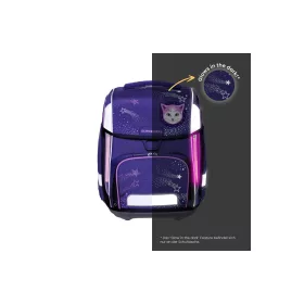   Iskolatáska ergonomikus, lányos 9 részes szett Flashlight Schneiders