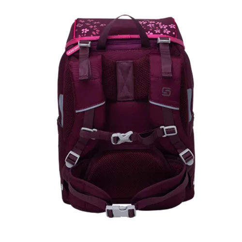 Iskolatáska ergonómiai, lányos 6 részes szett Floral Fantasy Schneiders