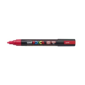 Dekormarker 1,8-2,5mm, Uni Posca PC-5M fluor piros
