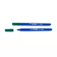 Rostirón, tűfilc 0,4mm, háromszög test Nebulo 722-B, zöld