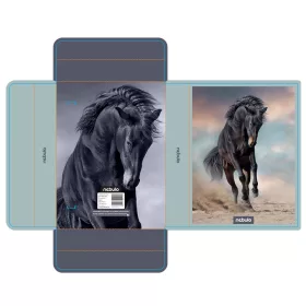 Füzetbox A5, hullámkarton, Lovas, Nebulo