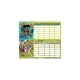 Órarend egylapos, Gamer, 25 db/csomag, Nebulo