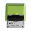 Bélyegző C30 Colop zöld átlátszó ház/kék párna