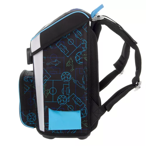 Iskolatáska ergonómiai, fiús kompakt easy mágneszáras Ars Una CHAMPS