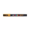 Dekormarker 0,9-1,3mm, Uni-Posca PC-3ML csillámló narancs