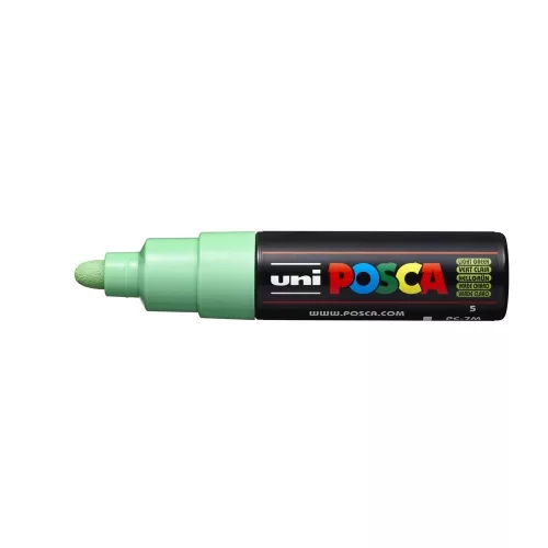 Dekormarker 4,5-5,5mm, Uni-Posca PC-7M világoszöld