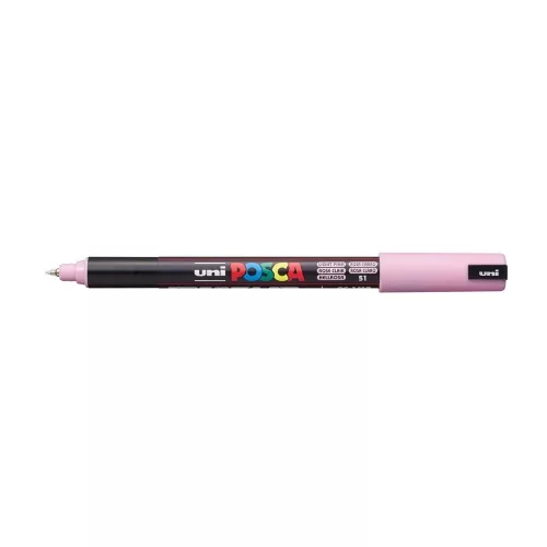 Dekormarker 0,7mm, Uni-Posca PC-1MR világos rózsaszín